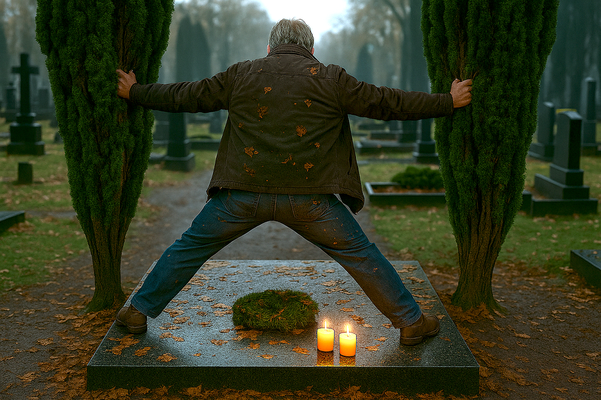 Návštěva hřbitova