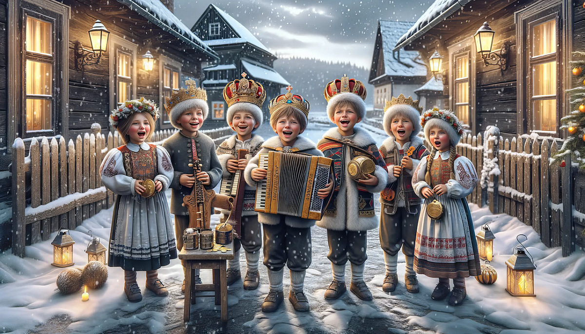 Den svatého Štěpána je především spojen s koledou