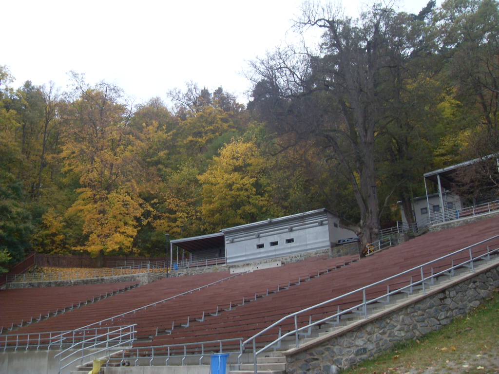 Okolí letního kina v Boskovicích